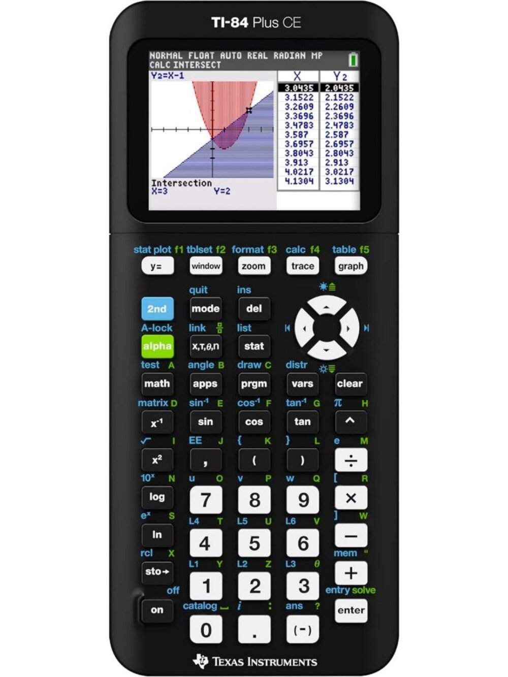 Color Graphing Calculator TI-84 Plus CE - High-Performance, Student-Friendly
